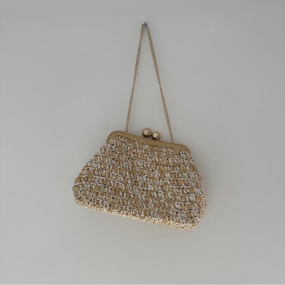Caterina Bertini Woven Clutch